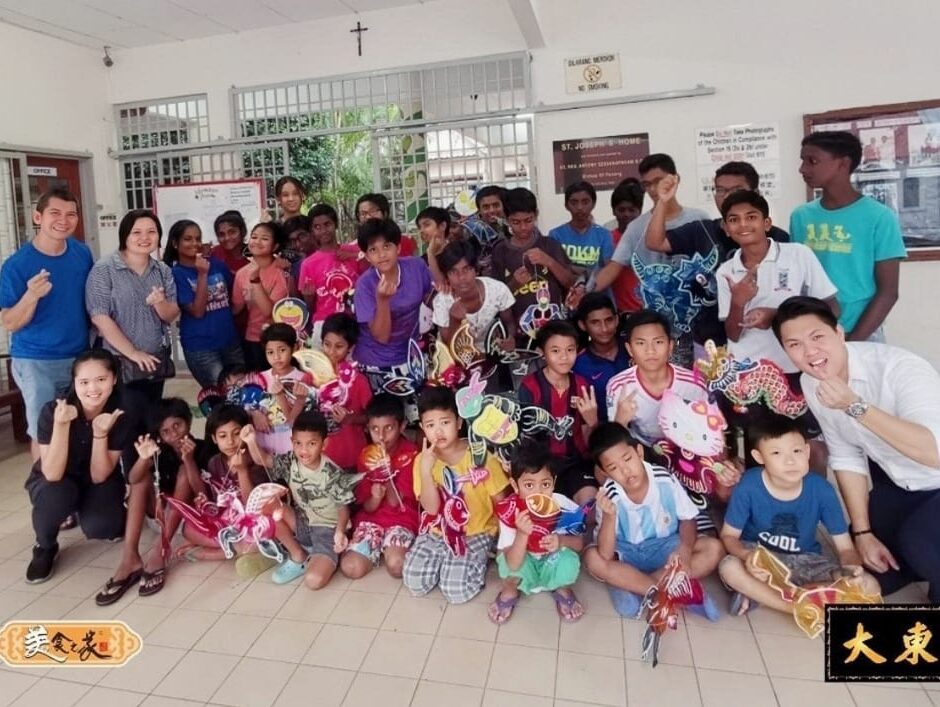 Volunteers at St. Joseph's Home